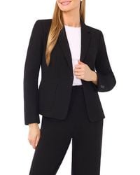 Halogen® - One-Button Ponte Knit Jacket - Lyst