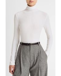 Vince - Essentials Turtleneck Top - Lyst