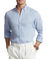 Polo Ralph Lauren - Classic Fit Linen Button-down Shirt - Lyst