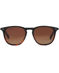 DIFF - Maxwell 51mm Gradient Polarized Round Sunglasses - Lyst