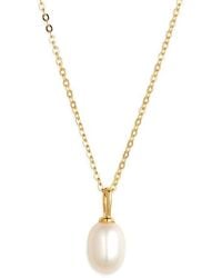 Nordstrom - Demi Fine Dainty Freshwater Pearl Pendant Necklace - Lyst