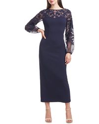 JS Collections - Sammi Soutache Long Sleeve Cocktail Dress - Lyst