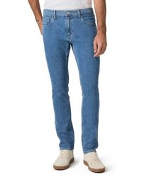 PAIGE - Heritage Federal Slim Straight Leg Jeans - Lyst