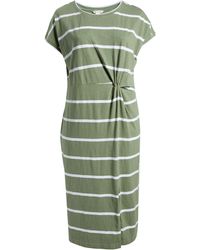 Caslon - Caslon(r) Twist Detail Organic Cotton Dress - Lyst