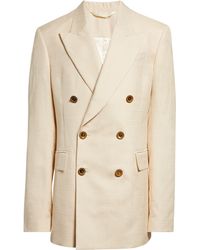 Wales Bonner - Andr Double Breasted Blazer - Lyst