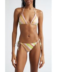Zimmermann - Halliday Stripe Two-piece Bikini - Lyst