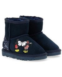 MOA - Mickey + Minnie Glitter Tab Winter Boots - Lyst