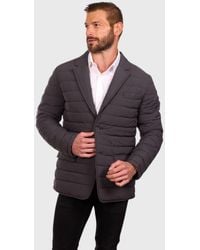 Perry Ellis - Tech Stretch Quilted Blazer Jacket - Lyst