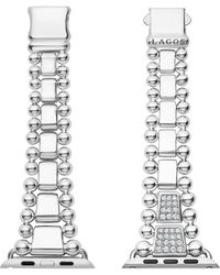 Lagos - Smart Caviar Diamond Apple Watch Watchband - Lyst
