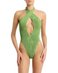 Bondeye - Tatiana Plunge One-piece Swimsuit - Lyst