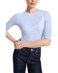 MARCELLA - Frankie Sheer Jersey Top - Lyst