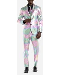 Opposuits - Proper Pearly Slim Fit Two-Piece Suit & Tie Set - Lyst