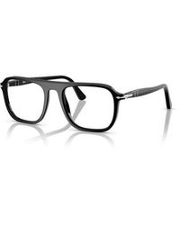 Persol - 53Mm Square Optical Glasses - Lyst