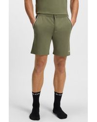 BOSS - Unique Stretch Cotton Pajama Shorts - Lyst