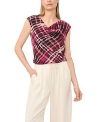 Halogen® - Cowl Neck Sleeveless Top - Lyst