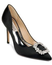 Badgley Mischka - Cher Ornamented Stiletto Evening Pumps - Lyst