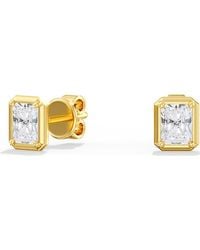 Everlee - Frame Radiant Lab Diamond Studs - Lyst