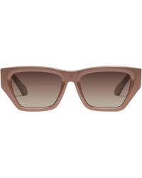 Quay - No Apologies 40mm Gradient Square Sunglasses - Lyst