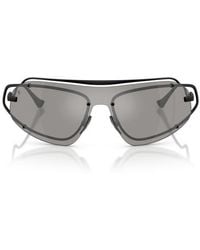 Ferrari - 132Mm Rimless Rectangular Sunglasses - Lyst