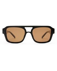Le Specs - Subzero 54Mm Polarized Aviator Sunglasses - Lyst