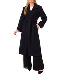 Ted Baker - Wool Blend Wrap Coat - Lyst