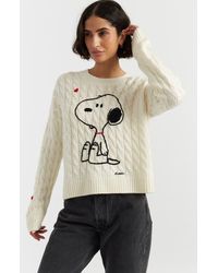 Chinti & Parker - Wool Cashmere Snoopy Cable Sweater - Lyst
