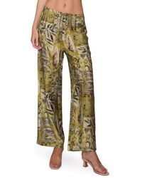 MELLODAY - Floral Print Ankle Pants - Lyst