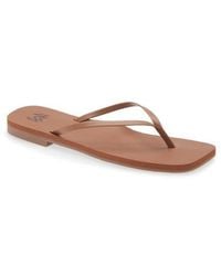 MALVADOS - Lola Square Toe Flip-Flop - Lyst