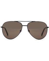 Fossil - 60Mm Pilot Sunglasses - Lyst