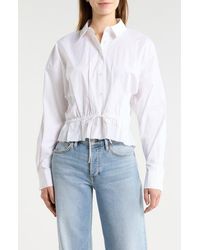 STAUD - Primrose Button-Up Shirt - Lyst