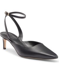 Nordstrom - Greenwich Ankle Strap Pointed Toe Slingback Pump - Lyst
