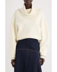 Jacquemus - La Maille Pallone Virgin Wool & Cashmere Turtleneck Sweater - Lyst