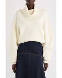 Jacquemus - La Maille Pallone Virgin Wool & Cashmere Turtleneck Sweater - Lyst