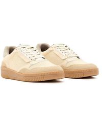 AllSaints - Regan Mesh Low Top Sneaker - Lyst
