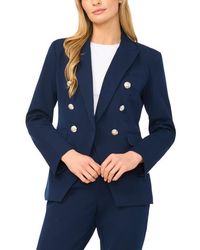 Halogen® - Double Breasted Blazer - Lyst