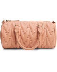 Mango - Quilted Double Handle Crossbody Bag - Lyst