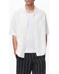 Mango - Regular Fit Camp Shirt - Lyst