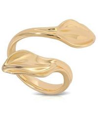 Ettika - Twisted Petal Wrap Ring - Lyst