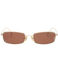 DEZI - Hooked 54Mm Rectangular Sunglasses - Lyst