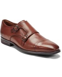 Kenneth Cole - Charles Double Monk Strap Shoe - Lyst