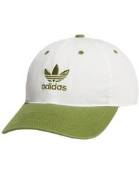 adidas - Trefoil Embroidered Baseball Cap - Lyst