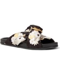 Fendi - Feel Knot Slide Sandal - Lyst