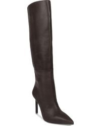 Black Suede Studio - Taylor Croc Embossed Pointed Toe Boot - Lyst