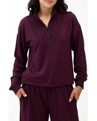Threads For Thought - Nyla Fleece Half Zip Pullover - Lyst