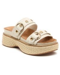 Kelsi Dagger Brooklyn - Penny Platform Slide Sandal - Lyst