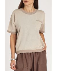 Oyun - Modern Striped Tee - Lyst