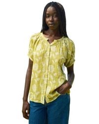 Ace & Jig - Salome Button Front Raglan Blouse - Lyst
