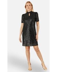 Yumi' - Sequin Chevron Pattern Tunic Dress - Lyst