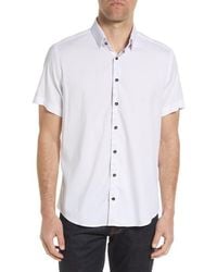 Stone Rose - Stretch Short Sleeve Button-up Shirt - Lyst