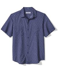 Tommy Bahama - Bahama Coast Tropic Geoscape Islandzone Short Sleeve Button-Up Shirt - Lyst